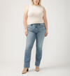 Elyse Mid Rise Slim Bootcut Jeans Plus Size, , hi-res image number 0