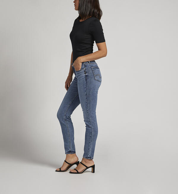 Buy Suki Mid Rise Skinny Jeans for USD 54.00 | Silver Jeans US New