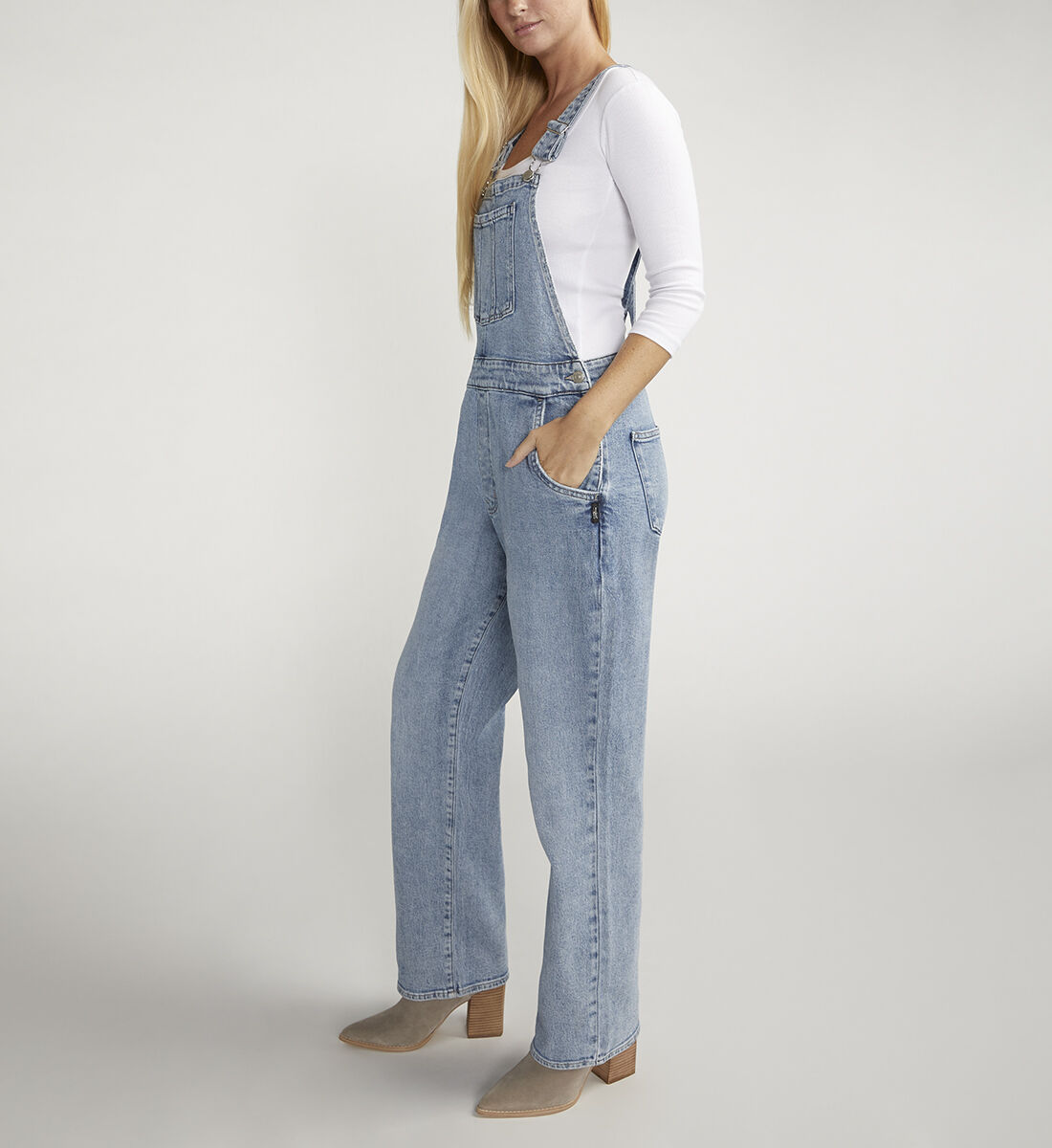 Buy 70s Straight Leg Overalls for USD 99.00 | Silver Jeans US New
