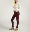 Isbister High Rise Skinny Leg Jeans, Bordeaux, hi-res image number 2