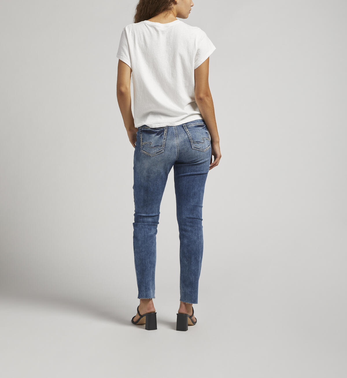 Hello Legs High Rise Slim Straight Jeans, , hi-res image number 1