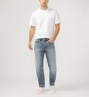 Eddie Classic Athletic Fit Tapered Leg Luxe Heritage Jeans