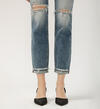 Boyfriend Mid Rise Slim Leg Jeans, , hi-res image number 4