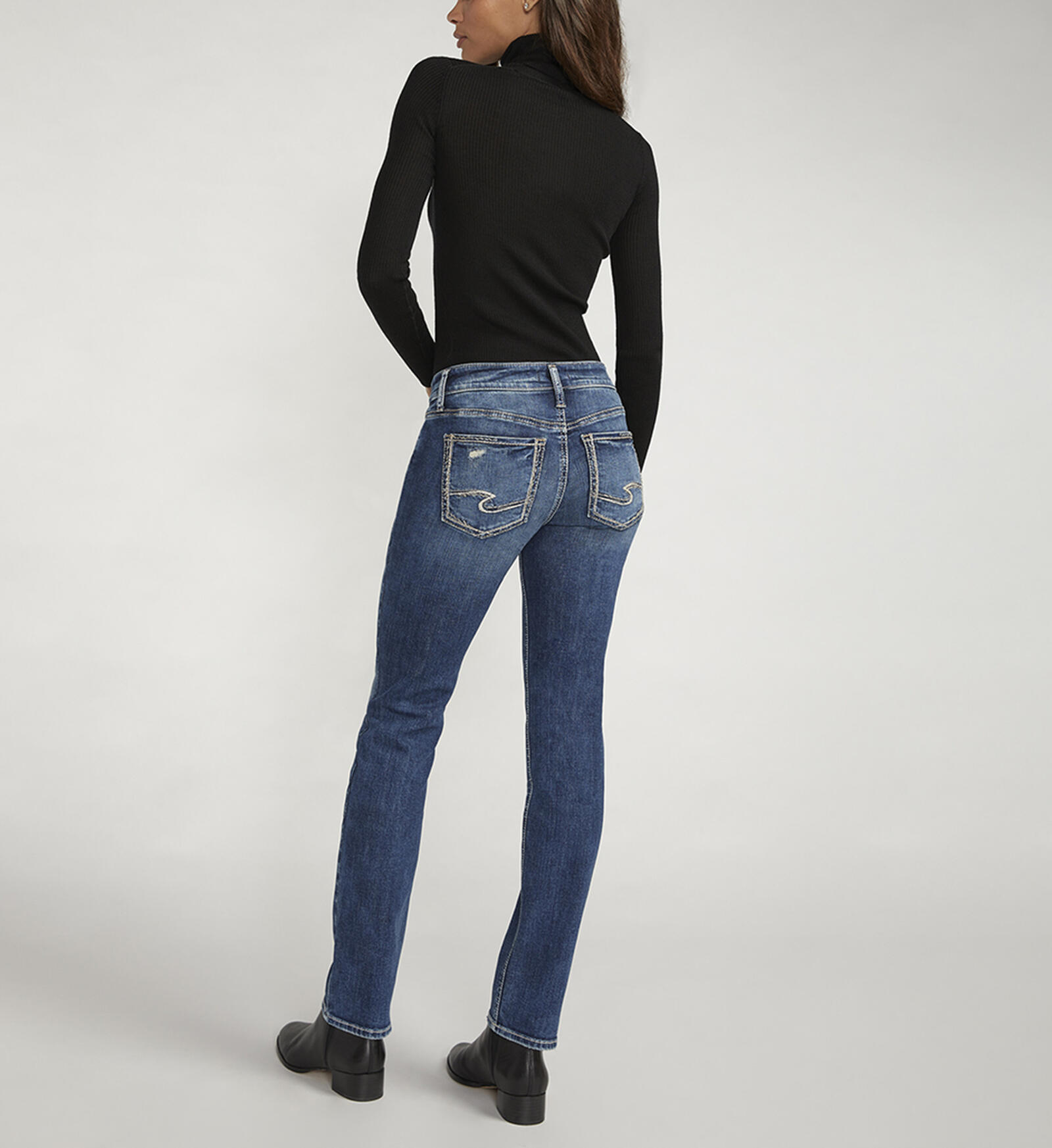 Buy Britt Low Rise Straight Leg Jeans for USD 94.00