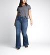 High Note High Rise Flare Jeans Plus Size, Indigo, hi-res image number 3