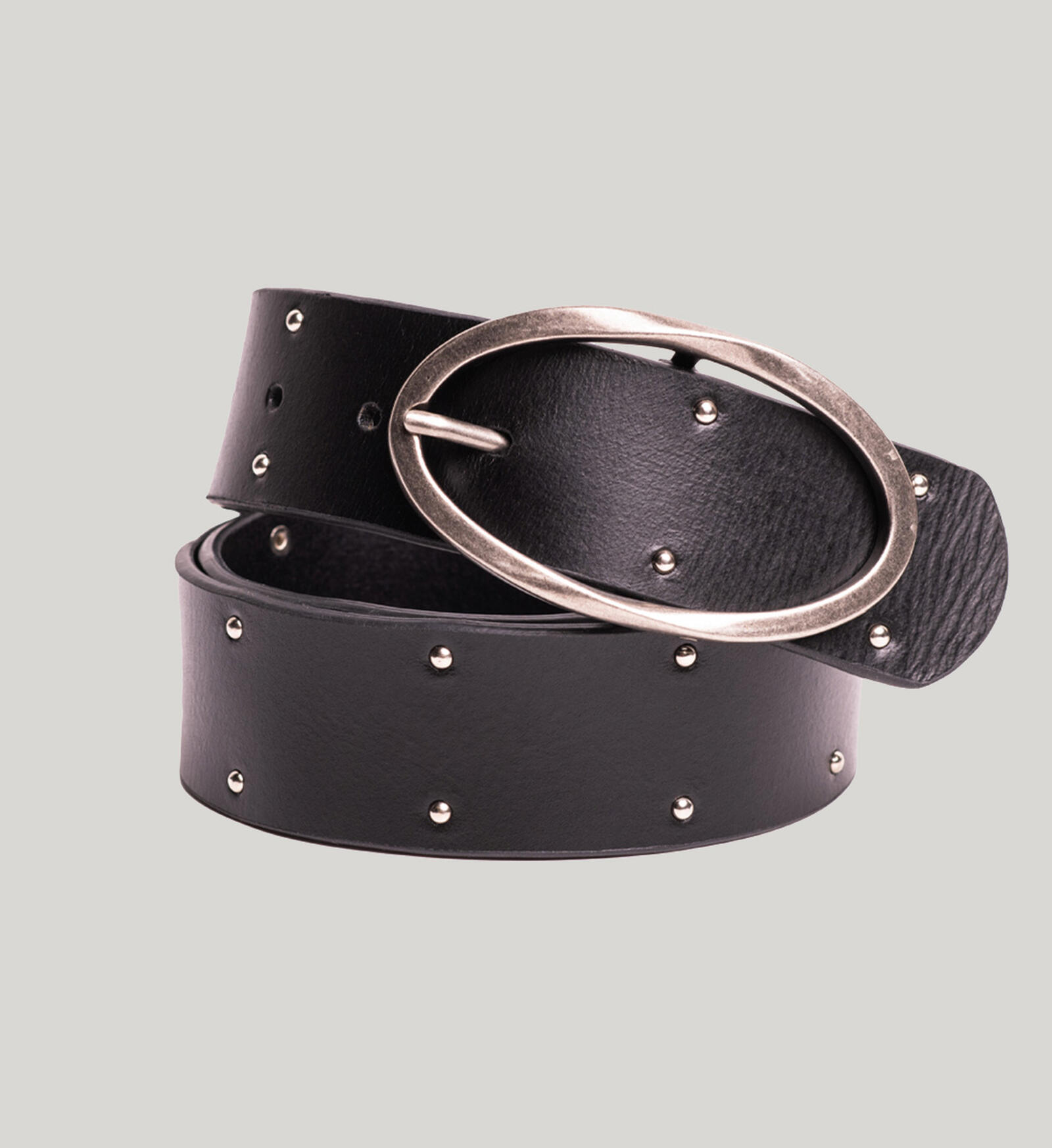 Buy Womens Genuine Leather Studded Belt for USD 50.00