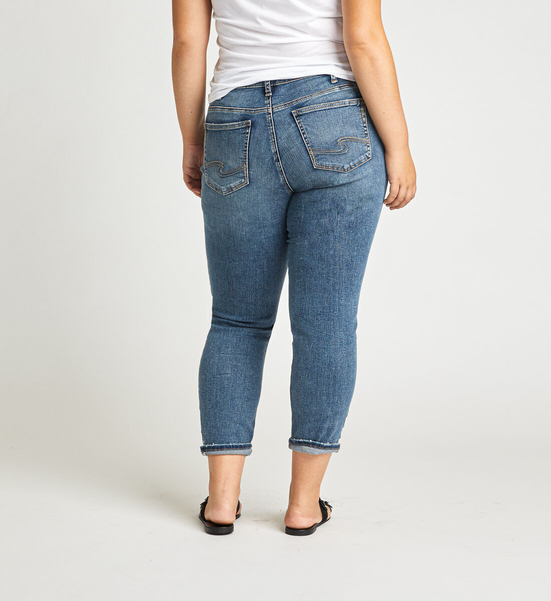 plus size silver jeans clearance
