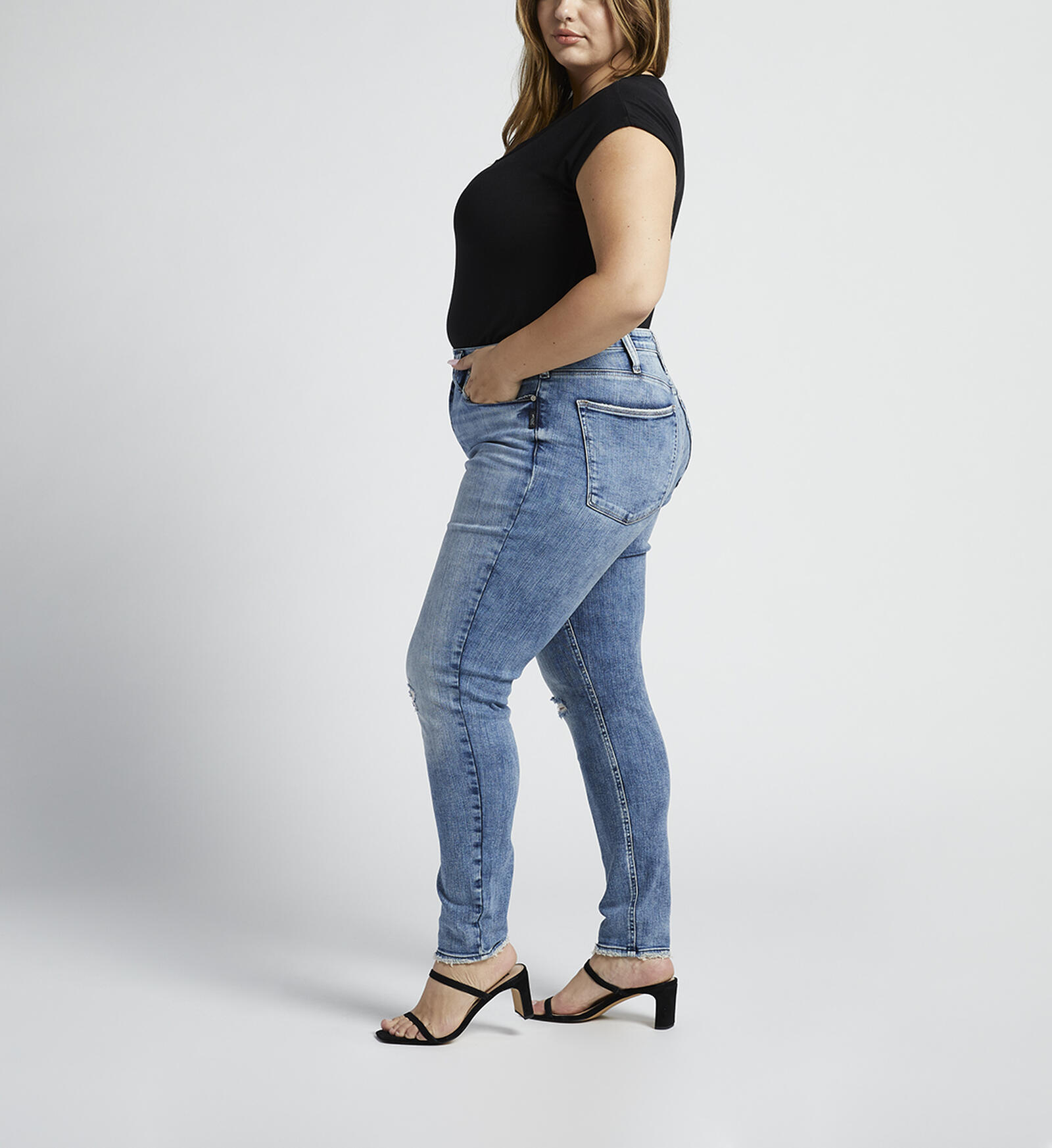 Buy Forever Stretch High Rise Skinny Jeans Plus Size for CAD 98.00