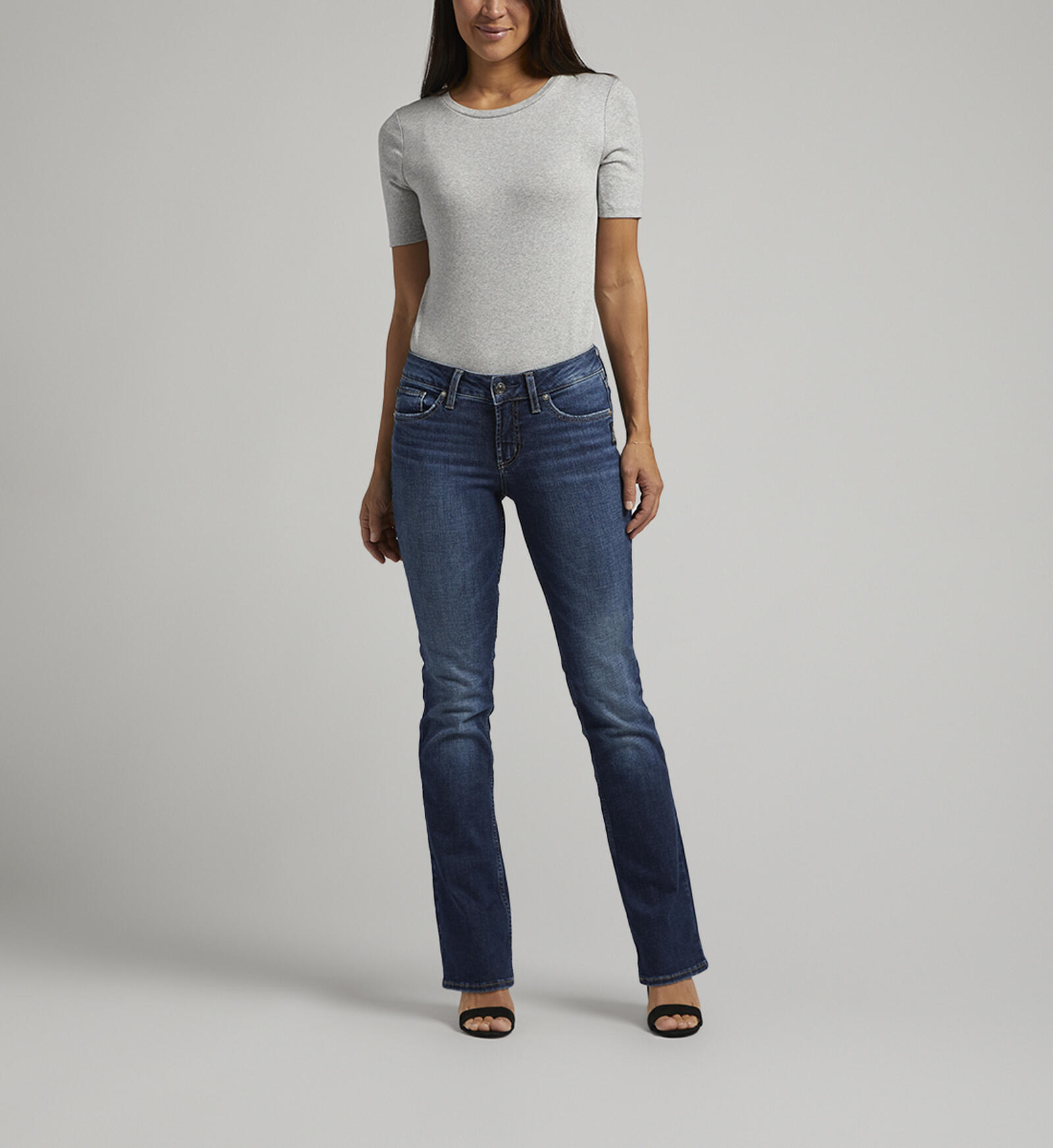 Silver Jeans Co. Suki Mid Rise Skinny Bootcut Jeans | Dillard's