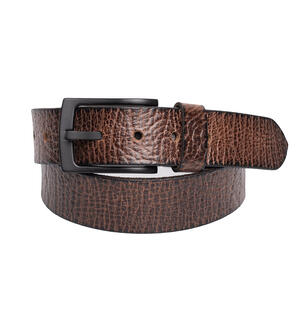 Men's 40mm Heavy Shrunken Grain Genuine Leather Belt