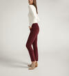 Suki Mid Rise Straight Leg Corduroy Pant, Bordeaux, hi-res image number 2