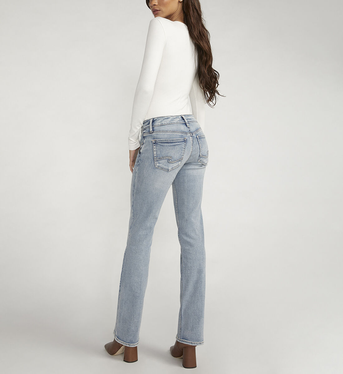 Buy Britt Low Rise Slim Bootcut Jeans for USD 84.00 | Silver Jeans