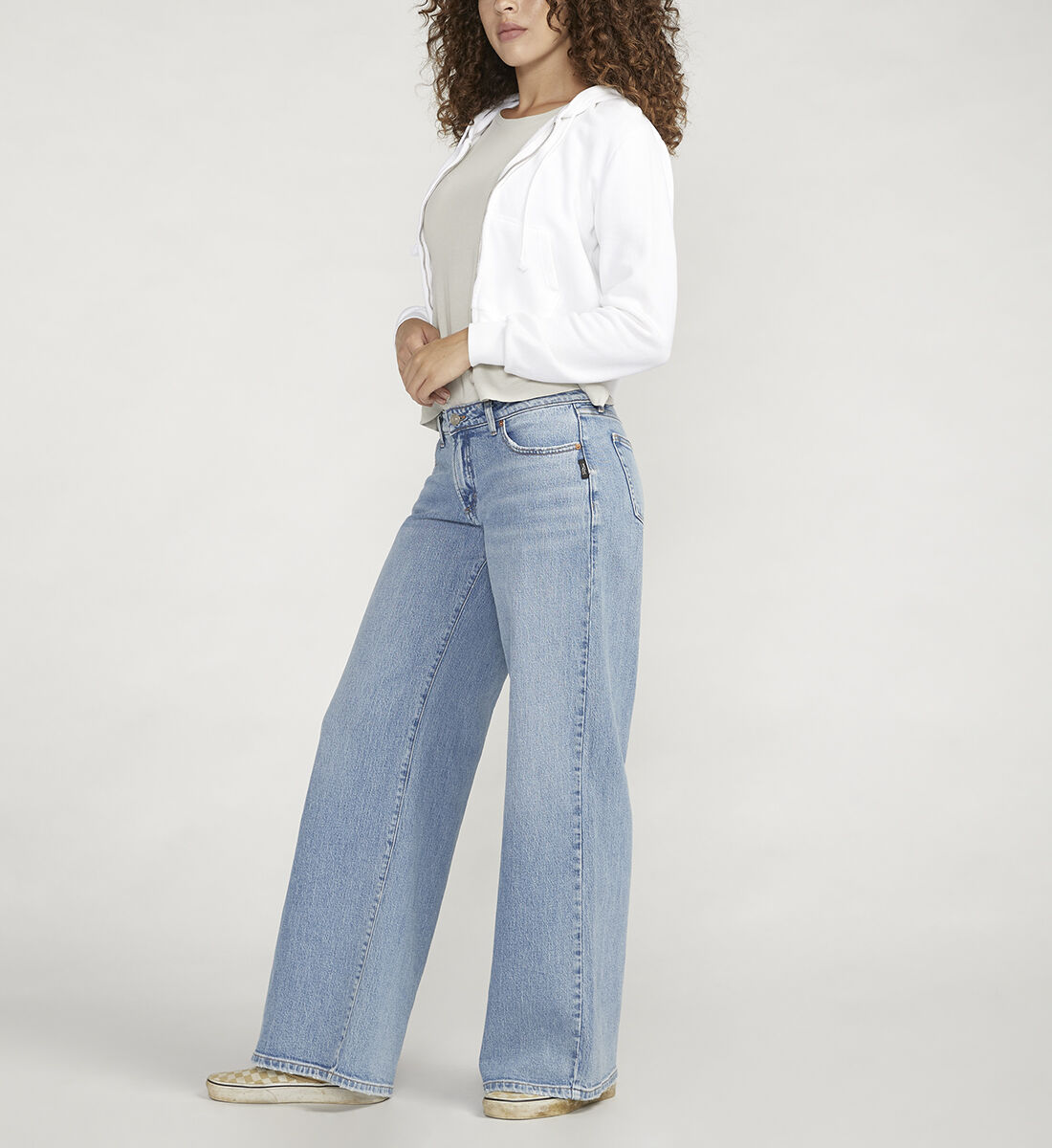 Buy Low Rise Wide Leg Skater Jeans for USD 84.00 | Silver Jeans US New