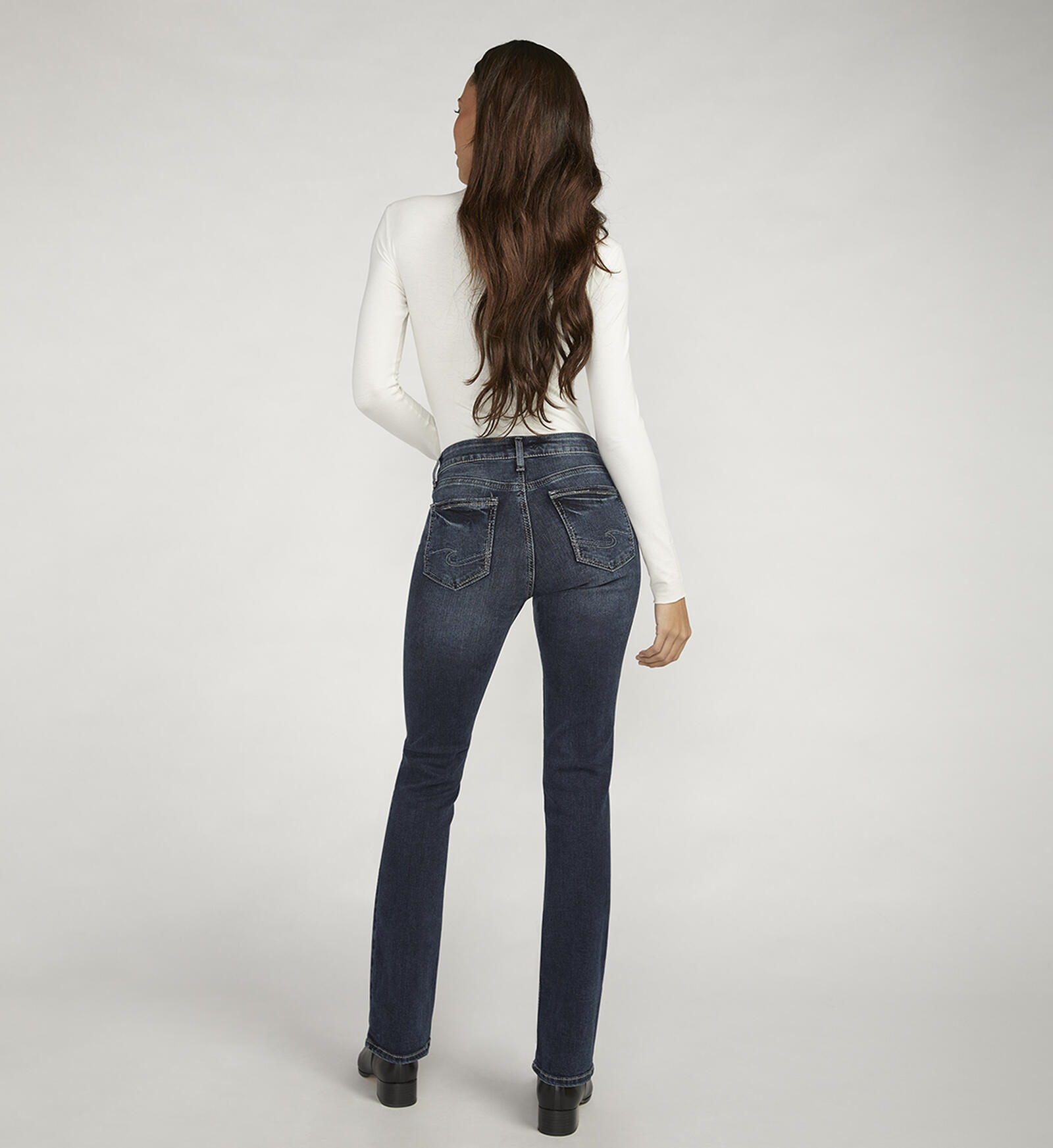 Buy Suki Mid Rise Slim Bootcut Jeans For Usd 8400 Silver Jeans Us New