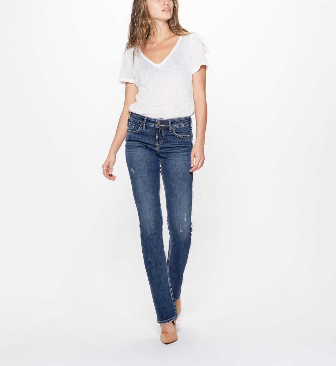 silver jeans elyse slim boot