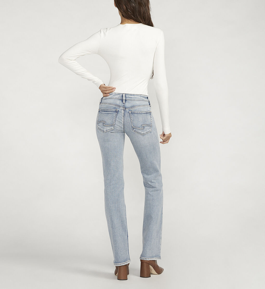 Buy Britt Low Rise Slim Bootcut Jeans for USD 84.00 | Silver Jeans