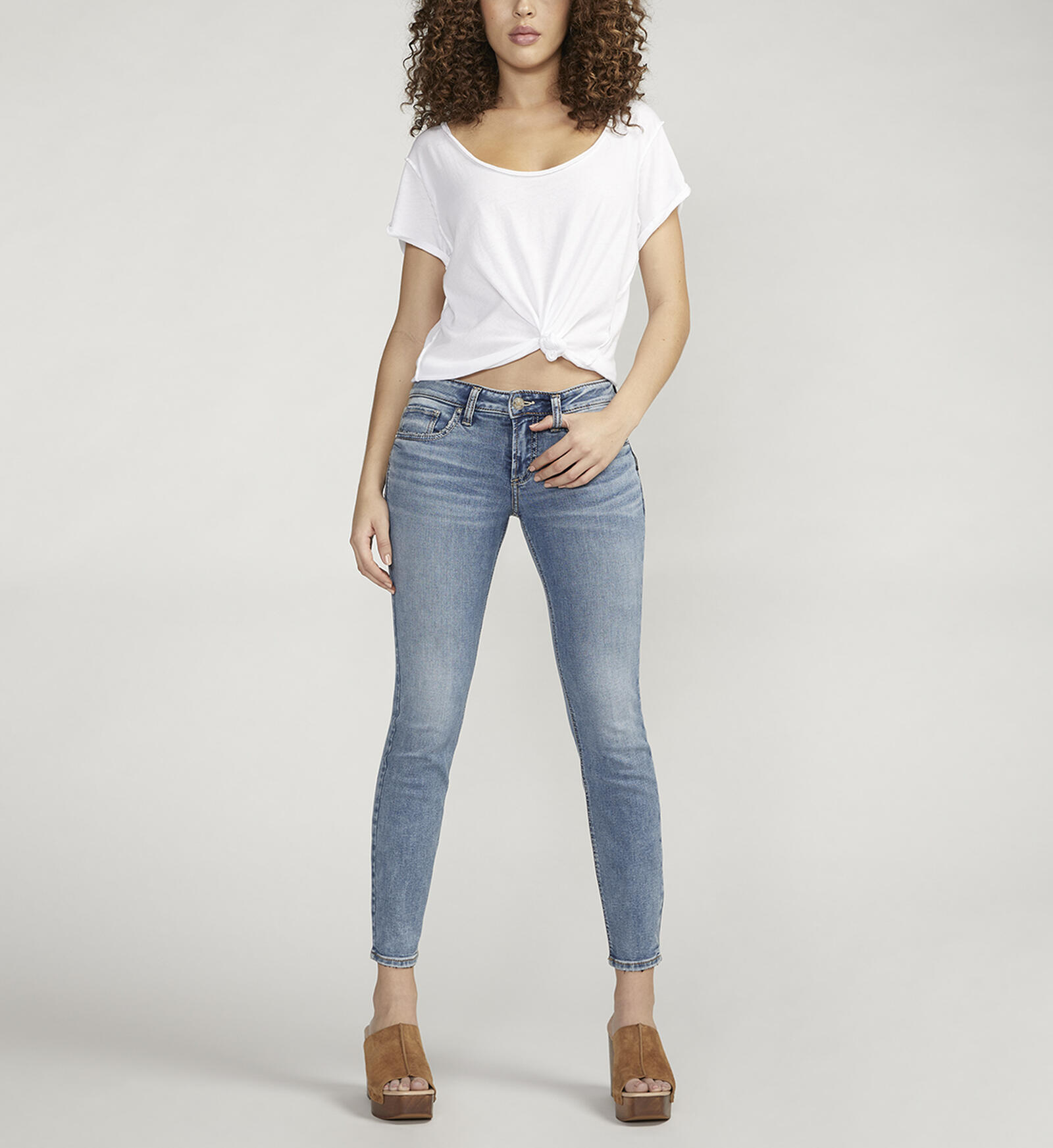 Buy Britt Low Rise Slim Bootcut Jeans for USD 88.00