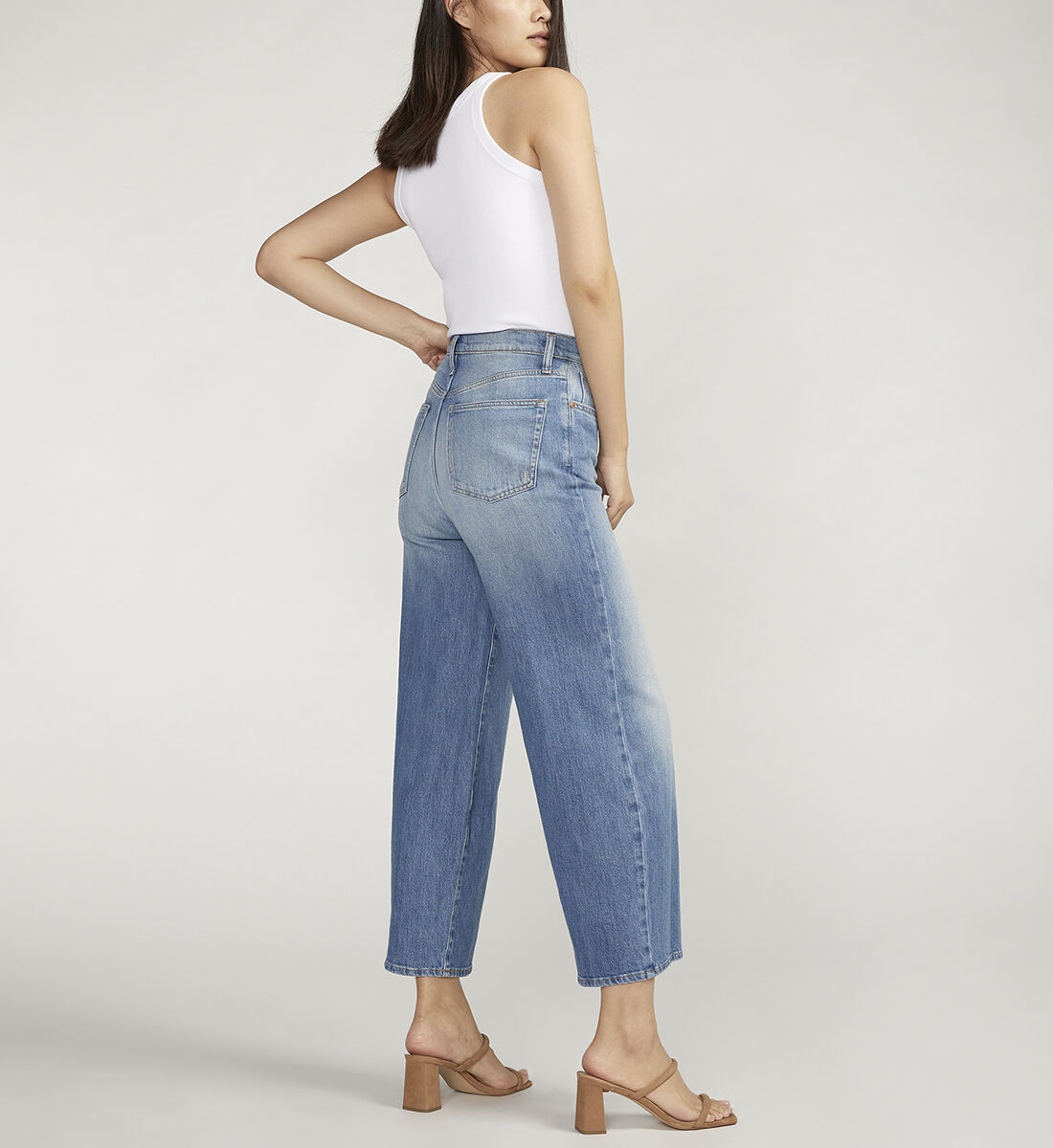 Buy Highly Desirable High Rise Wide Leg Jeans for USD 84.00 