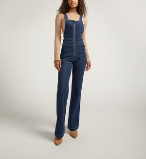 70s Flare Leg Overall Jeans