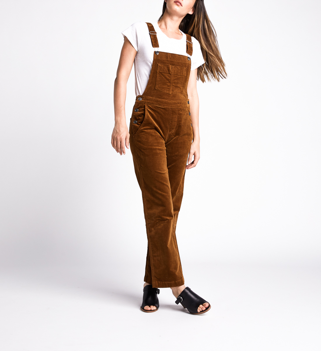 Overall Straight Leg Pants - Silver Jeans US