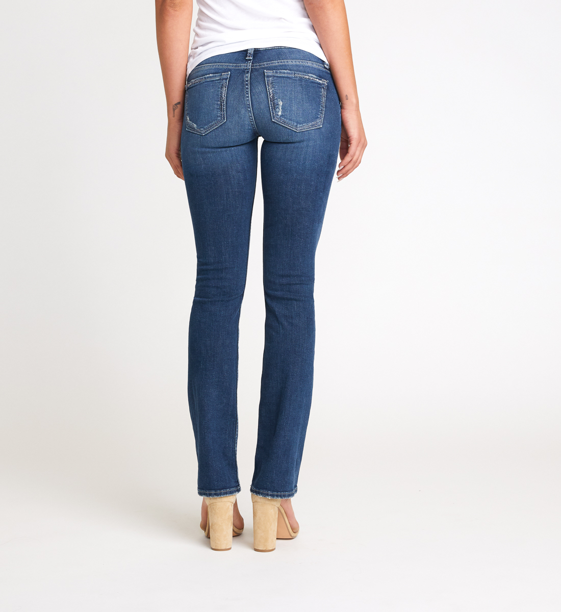 tuesday low rise slim bootcut jeans