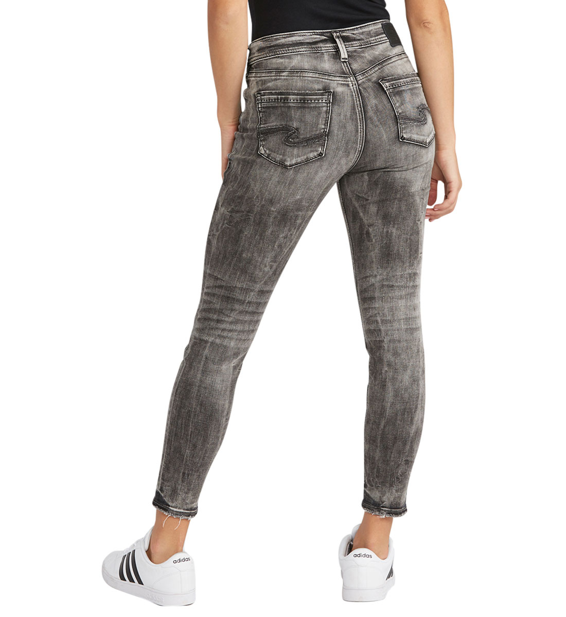 silver jeans avery ankle skinny