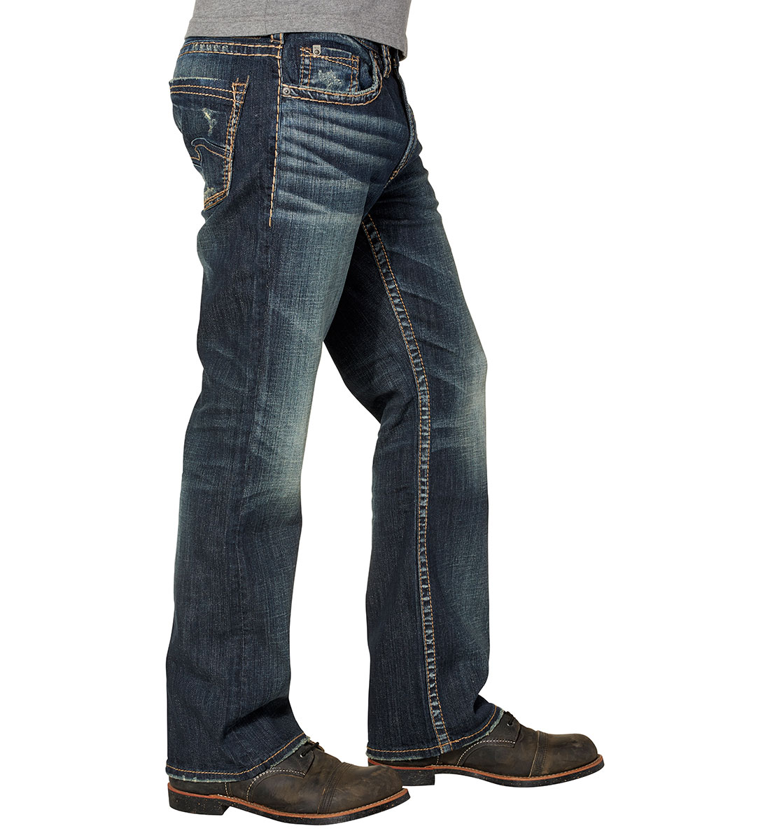 silver jeans men's bootcut