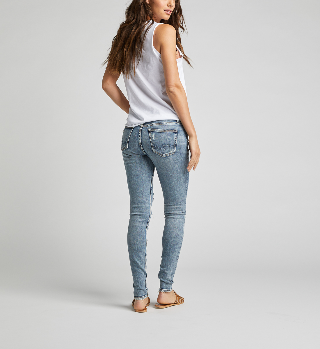 skinny leg jeans