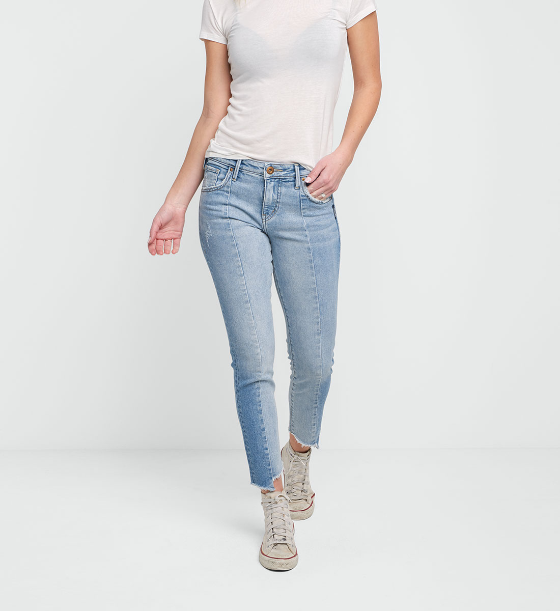 izzy high rise cropped jeans