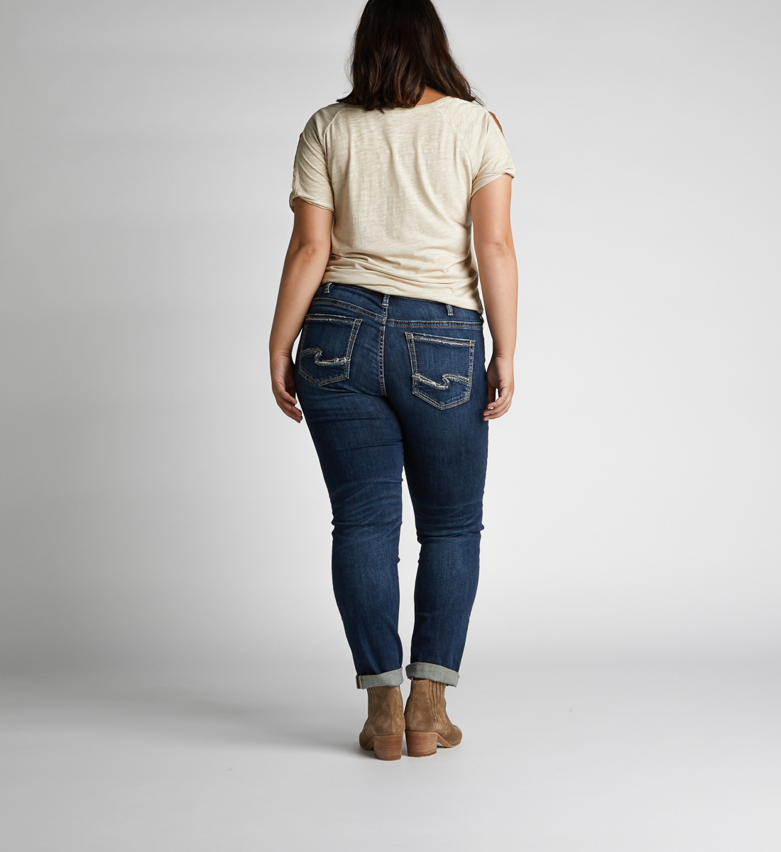 mid rise baggy boyfriend jeans