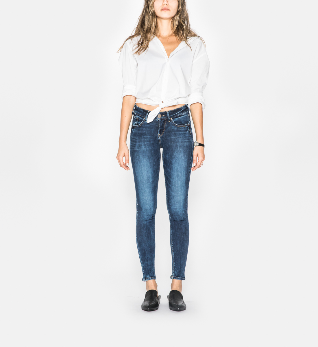 silver avery super skinny jeans