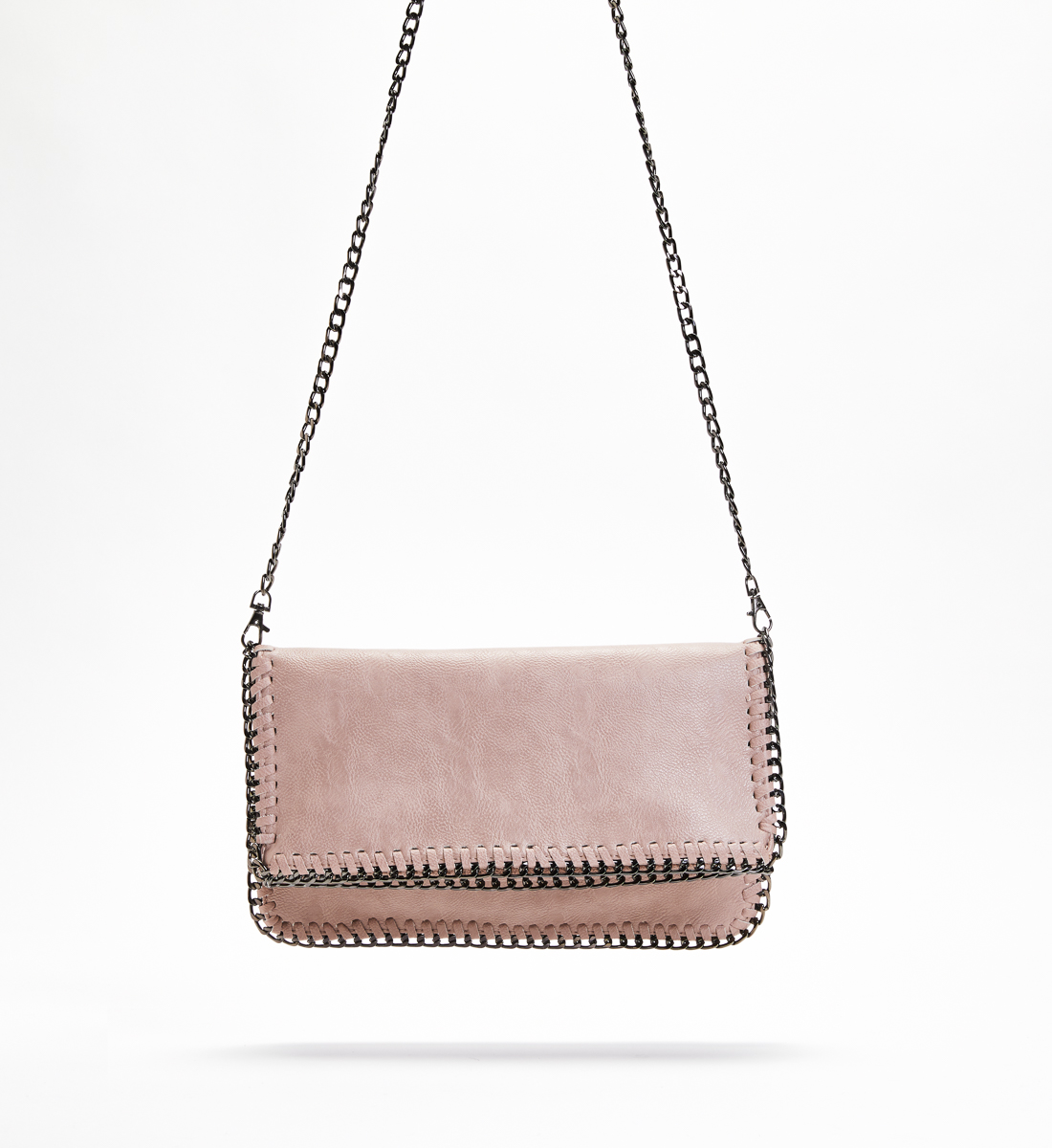 chain trim crossbody bag