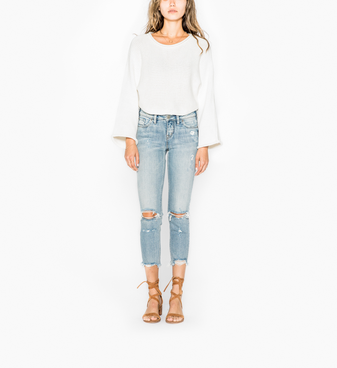 jeans slim cropped