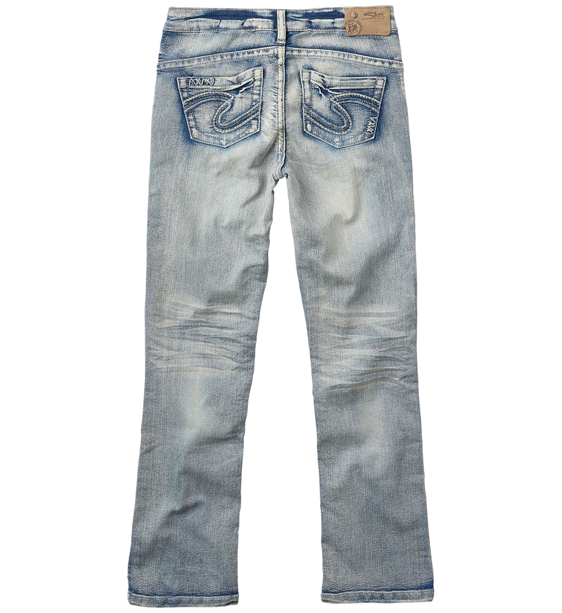 Tammy Bootcut Jeans in Bleached Wash (7-16) - Silver Jeans US