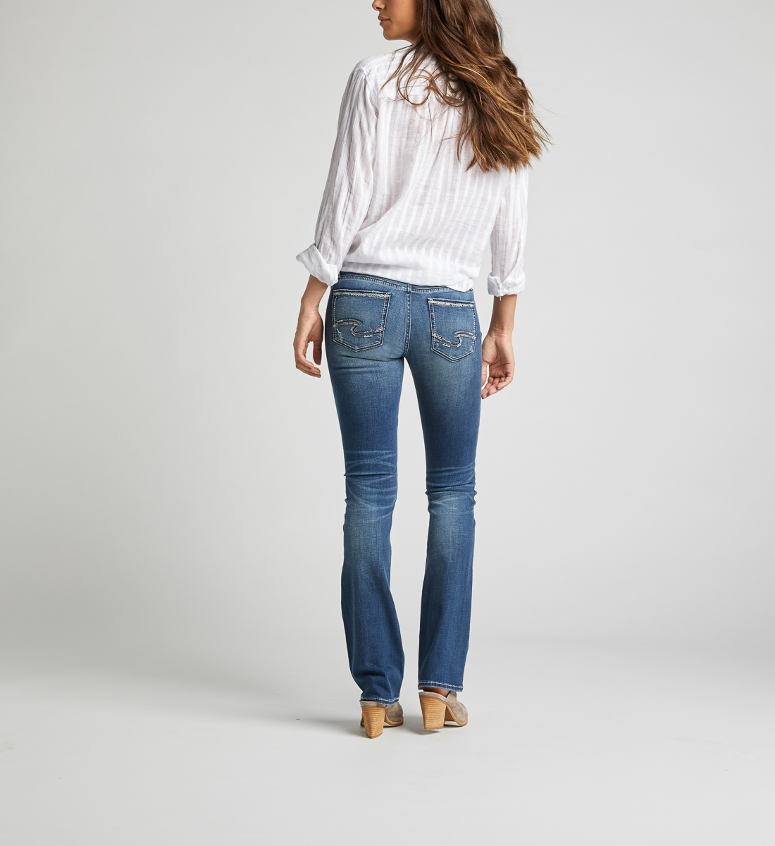 slim bootcut jeans womens