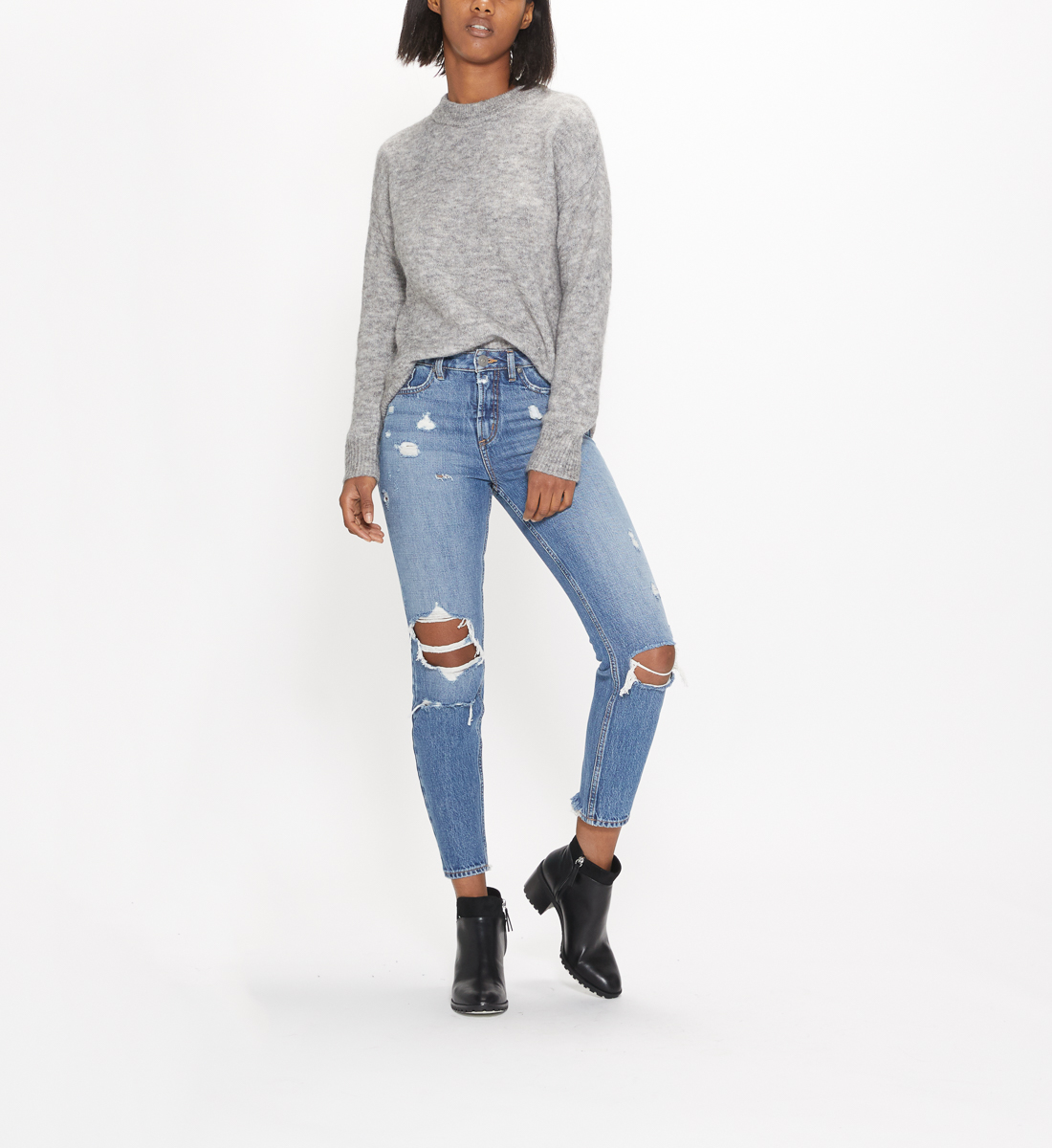 tommy jeans high rise mom jeans